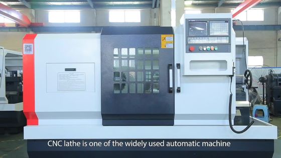 China CNC-Drehbank-Maschinen-Flachbett CNC drechseln Siemens CAK6180
