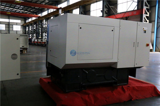 Minicnc-Drehbänke und Präge-CK46P CNC liegen Bettdrehbank schräg