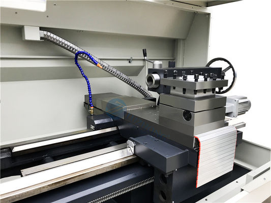 Cnc-Öl-Land-Drehbank Syntec Cnc-Prüfer-Lathe Machine CK6152E Cnc-Drehbank mit Stangen-Zufuhr