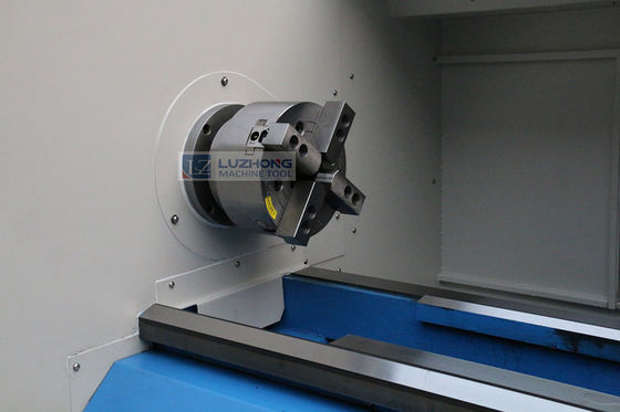 Kleiner CK6136D CNC-Metalldrehbank-Edelstahl-Bearbeitungsdrehbank