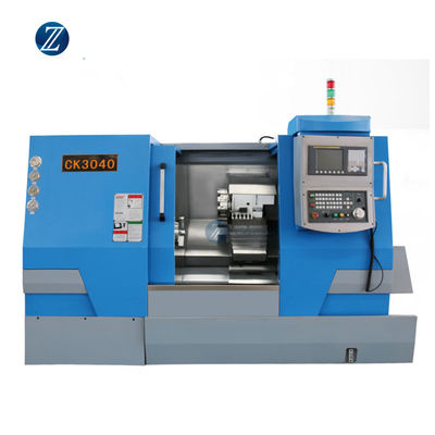 Eine 30 Grad-Schrägen-Bett CNC drechseln CK3040, das Mittelmaschine dreht