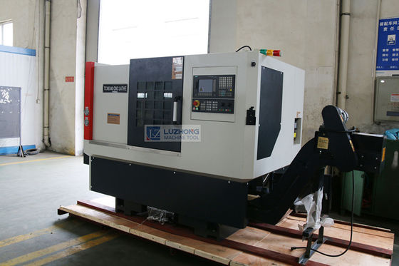 Bett CNC-Drehbank-Mitte CNC-Drehmaschine der Schrägen-TCK6350
