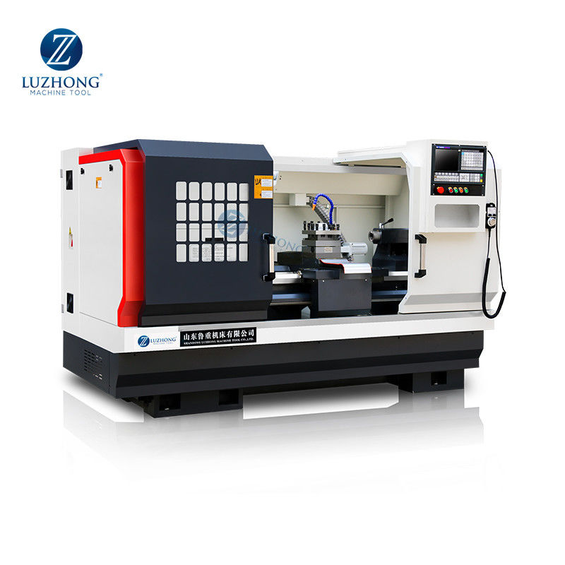 Cnc-Öl-Land-Drehbank Syntec Cnc-Prüfer-Lathe Machine CK6152E Cnc-Drehbank mit Stangen-Zufuhr