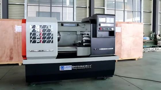 Metalldrehbank Mini Cnc Lathe For Alloy CNC-CK6140 dreht sich