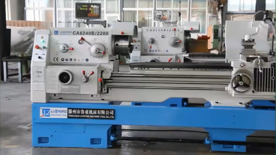 Metalldrehbank CNC-CA6240 für das Aluminiumrad, das in Philippinen maschinell bearbeitet