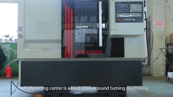 MITTEschrägenbett cnc-Drehbankmaschinenpreis CNC TCK6350 Drehen